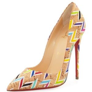 Authentic Chevron Cork So Kate